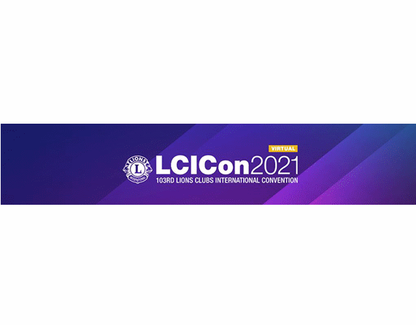 KUTSE Lions Clubs International 103. virtuaalsele konvendile 25-29. juunil 2021