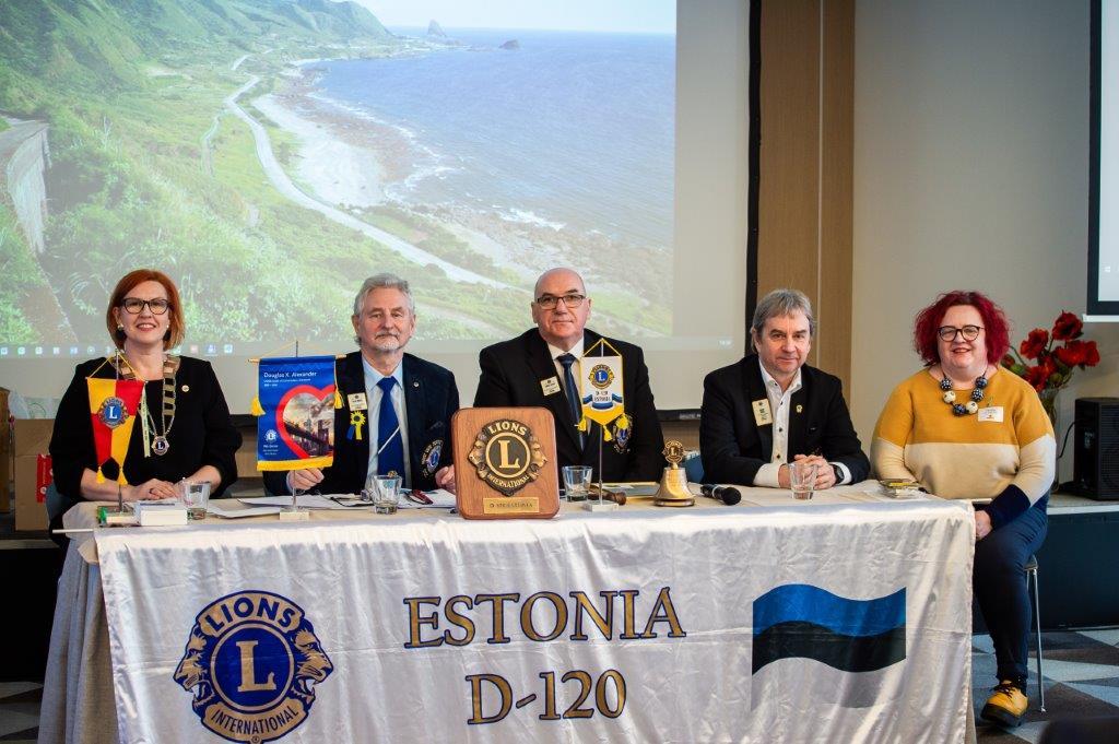 Eesti lionspiirkond sai uue juhatuse