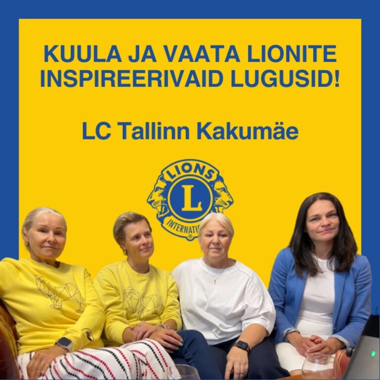 Kristen, Kaja, Vivika, Tiina-LC Tallinn Kakumäe. Kuidas väikesed sammud toovad suuri muutusi.